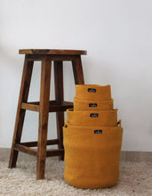 Load image into Gallery viewer, Brown Flower Pot Basket (Set of 4)
