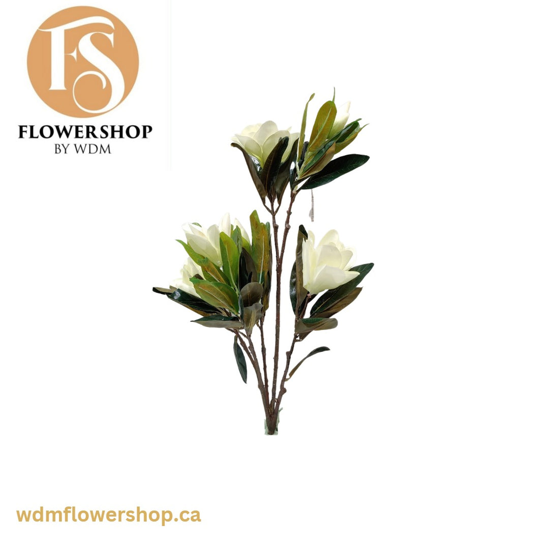 MAGNOLIA STEM with 4 Branches-(6 PCS)