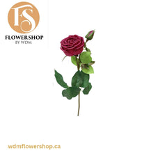 Load image into Gallery viewer, Real Touch Rose Stem With Bud-24 pcs
