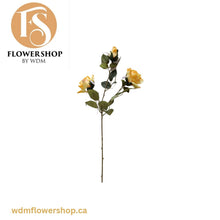 Load image into Gallery viewer, Tea Rose Stem with 3 Heads (24 pcs)

