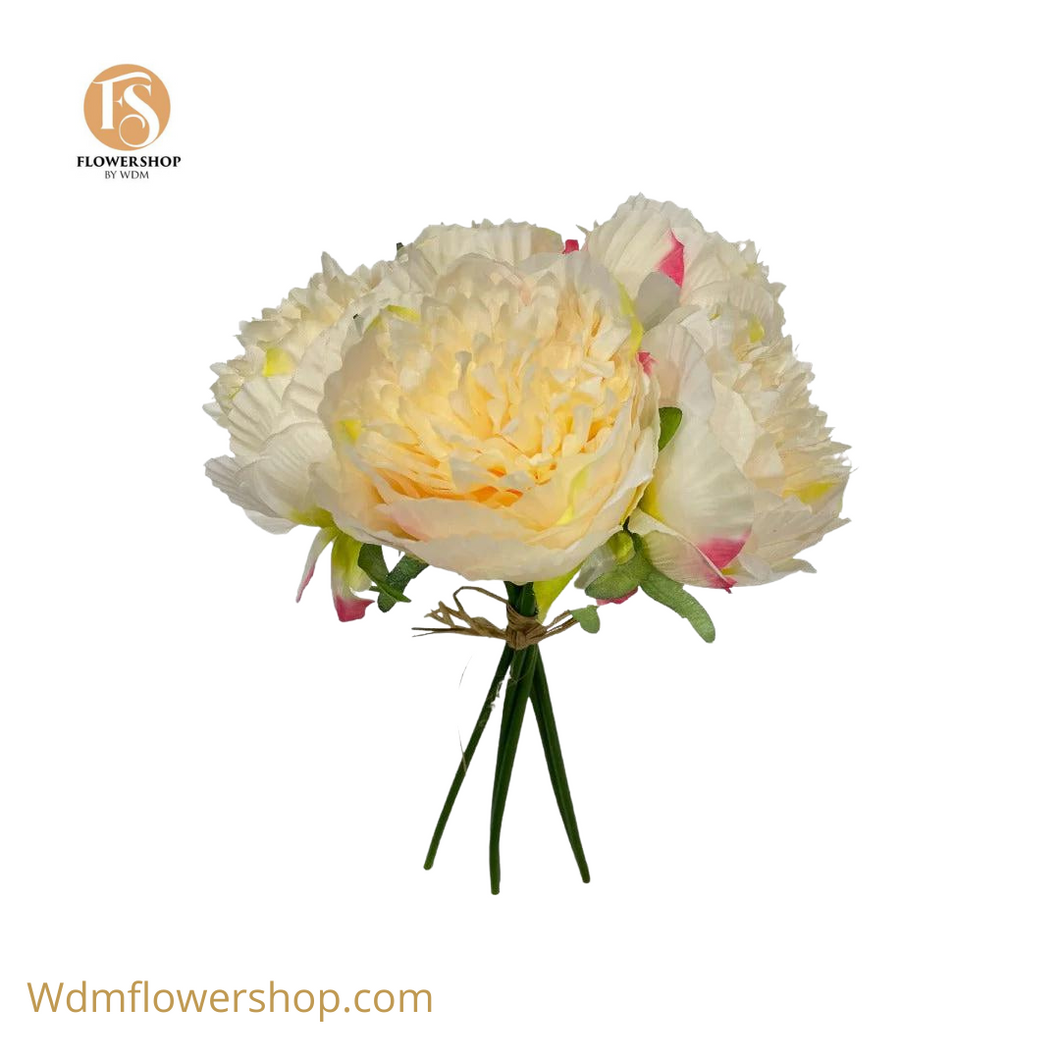 PEONY WITH STAMEN-12 pc